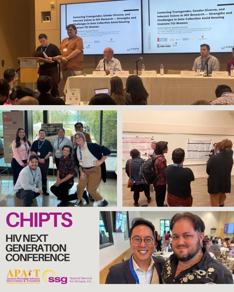 SSG/APAIT Staff Present Research at CHIPTS HIV Next Generation Conference