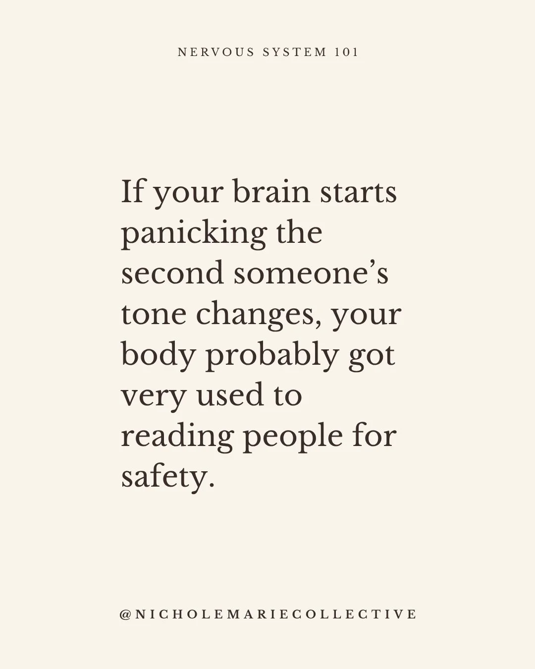 This is one of the first things I started noticing when I began my healing journey.

I started paying attention to how I felt around certain people.

Not what they SAID.
Not whether they were technically &ldquo;nice.&rdquo;
Not whether everyone else 