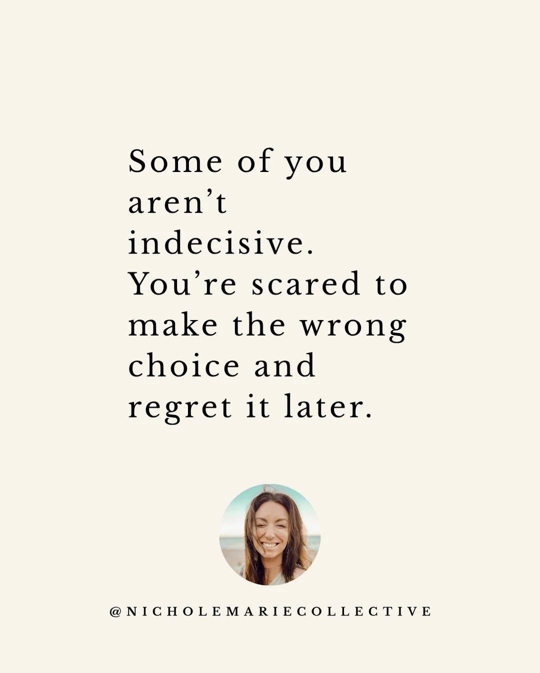 Confidence comes from knowing you can handle whatever happens next. A lot of us struggle to make decisions because we&rsquo;re trying to avoid someone else being upset afterward.

But someone else&rsquo;s emotional response is not yours to carry.

An