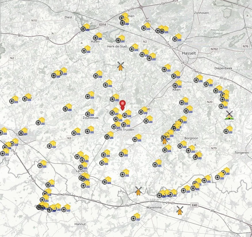 Pareltjes langs het pad: de VIA Christina en de watermolens