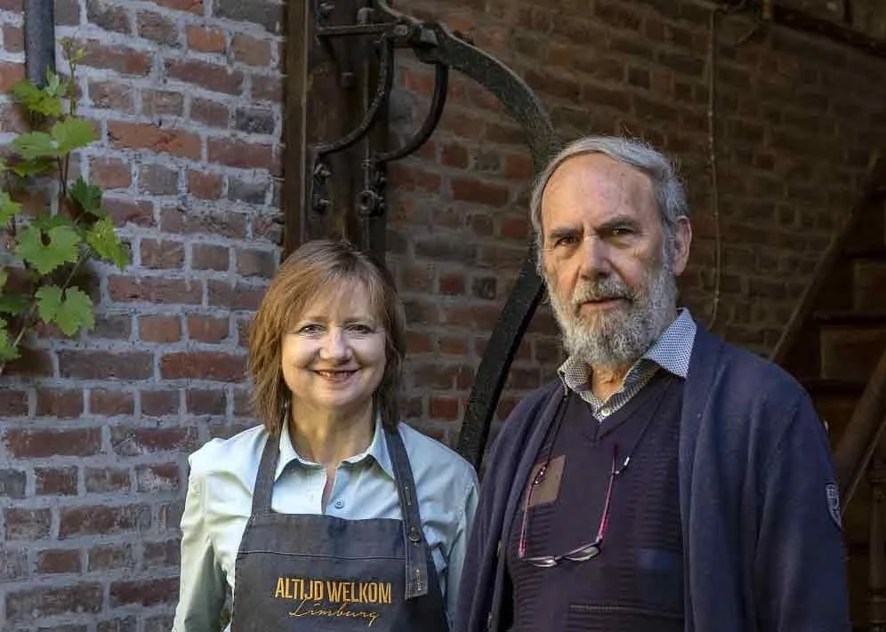 Ingrid en Jos, de uitbaters van B&B Loonderhof in Borgloon.