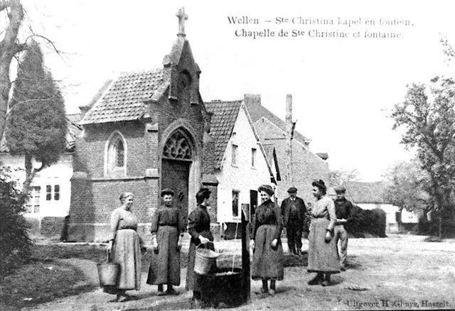 GESCHIEDENIS van de Christina-kapel in Wellen 