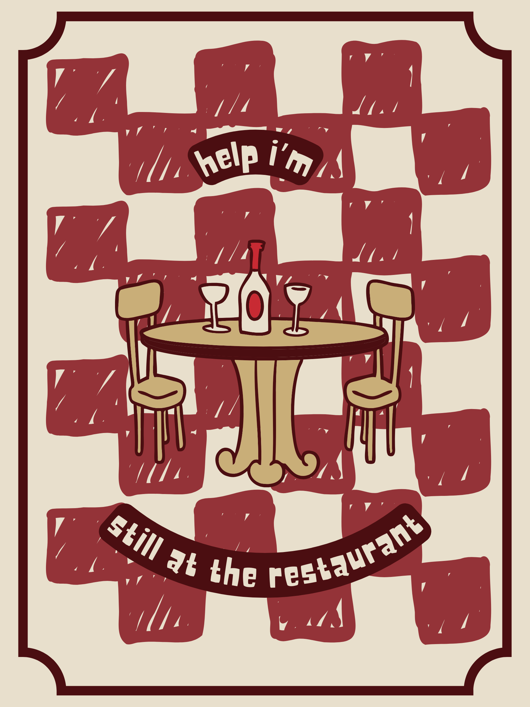 Right Where You Left Me Poster (18x24 in)