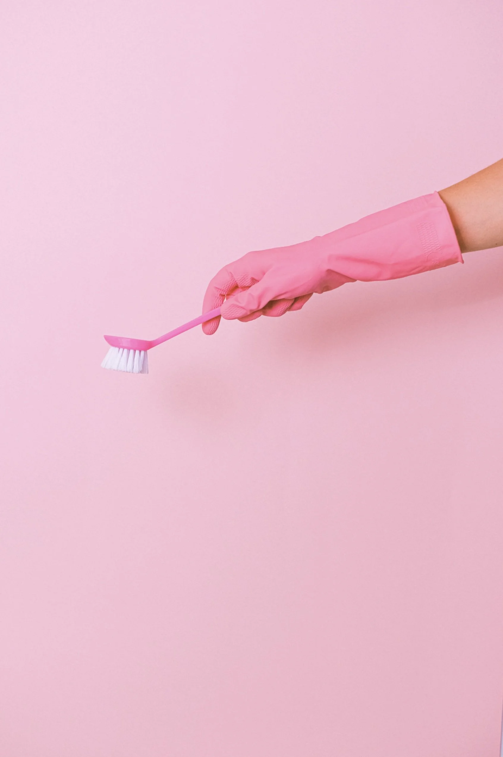 Longmont House Cleaning Services pink brush