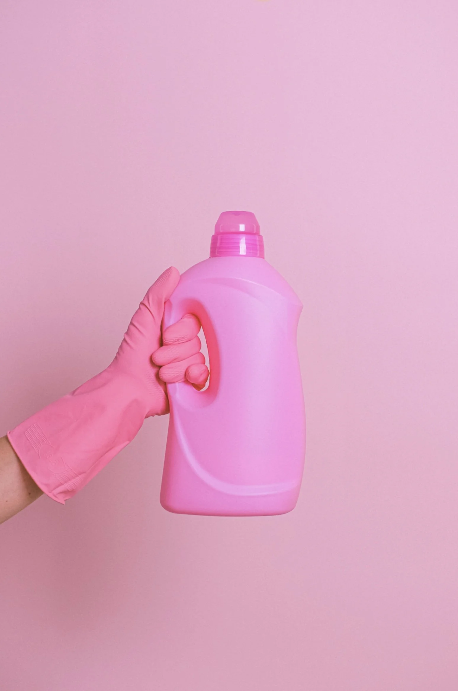 Longmont House Cleaning Services pink bottle