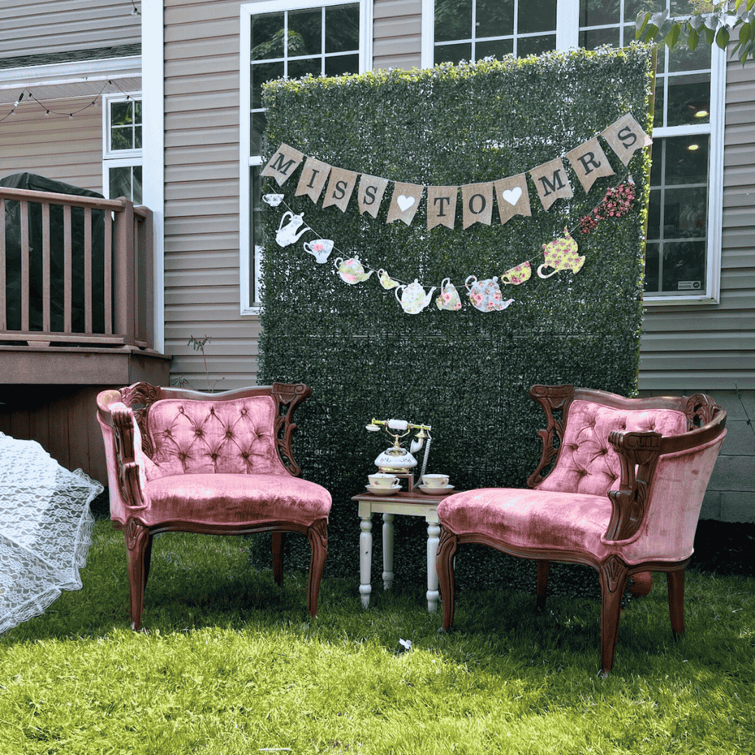 How Homemade Events Brought a Whimsical Backyard Garden Bridal Shower Theme to Life
