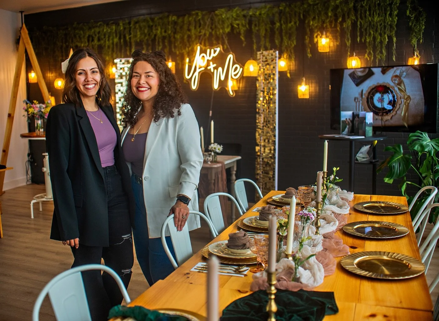 We&rsquo;re Barlyssa - or Barbara and Alyssa if you want to get technical - we&rsquo;re the dynamic duo here to take the overwhelm out of planning your wedding, bridal shower, anniversary party, birthday party, or whatever special event you have in m