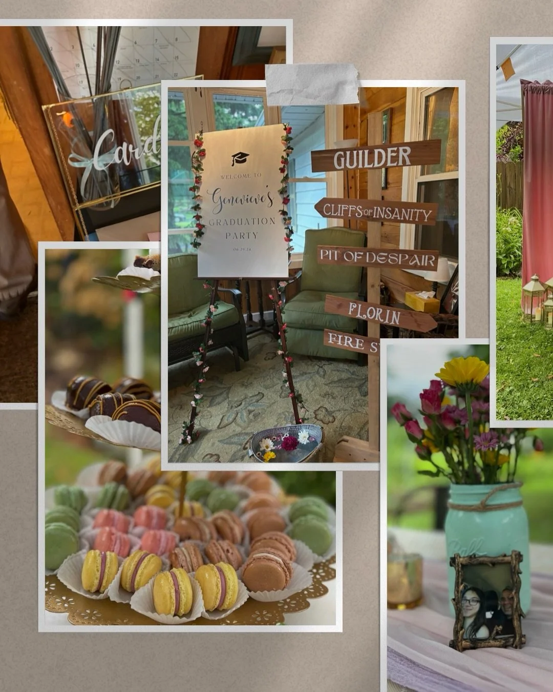 Enchanted Garden Grad Party 🎓

the dream team ✨ 
🪄 @homemadeeventsroc 
🍪 @spoonfulofsugarbakes 

#graduation #gradparty #eventplanner #rochesterny