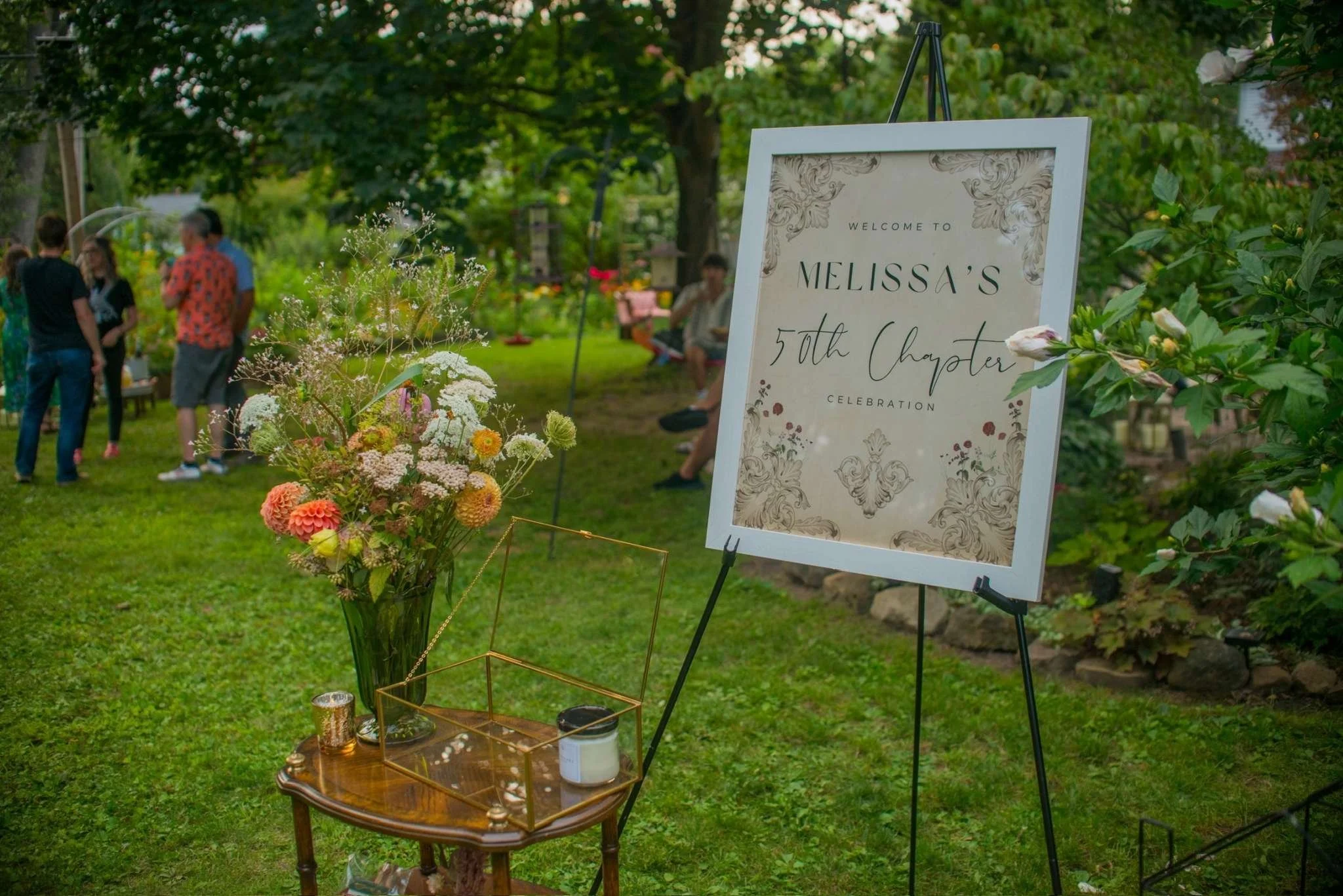 Chapter 50: A Backyard Book-Themed 50th Birthday Party