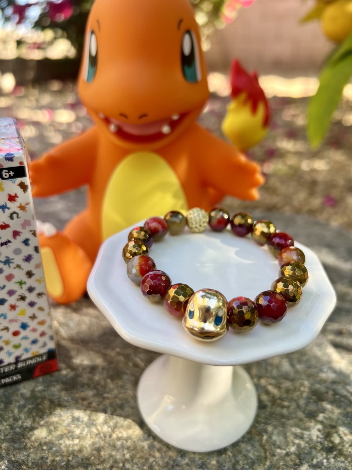 Pokemon 151 Starter Collections Bracelets Evie Beadie Charmander