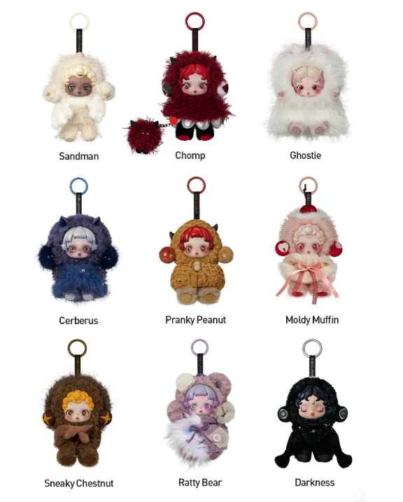 Authentic Skullpanda You Found Me Plush Pendant