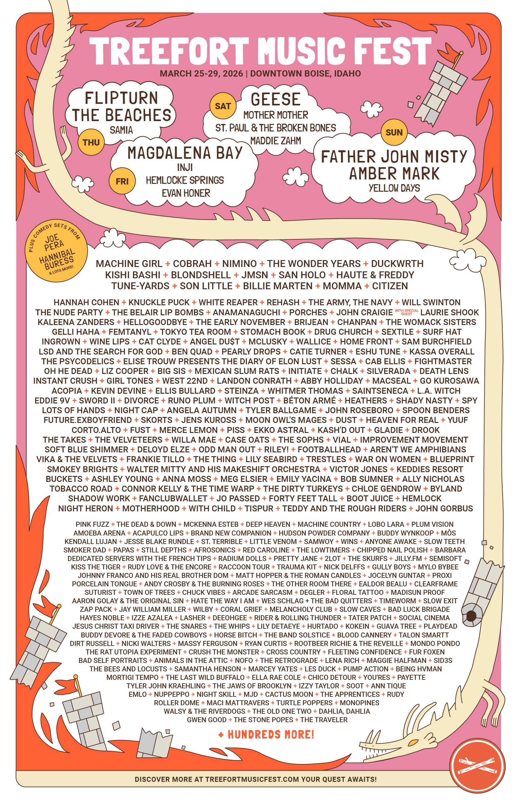 Treefort Festival 2026 - Preview