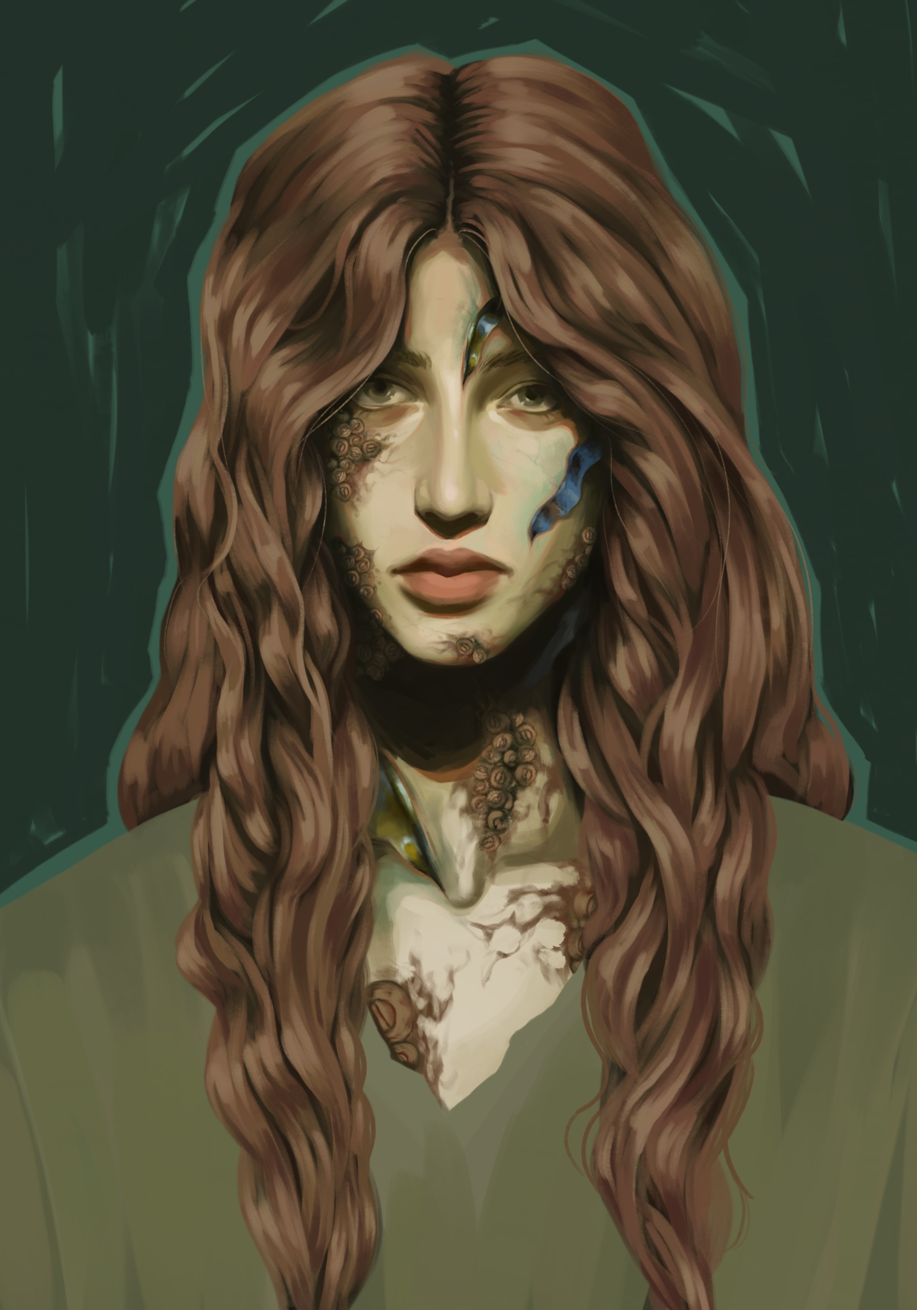 Character Illustration. Done on Procreate. 