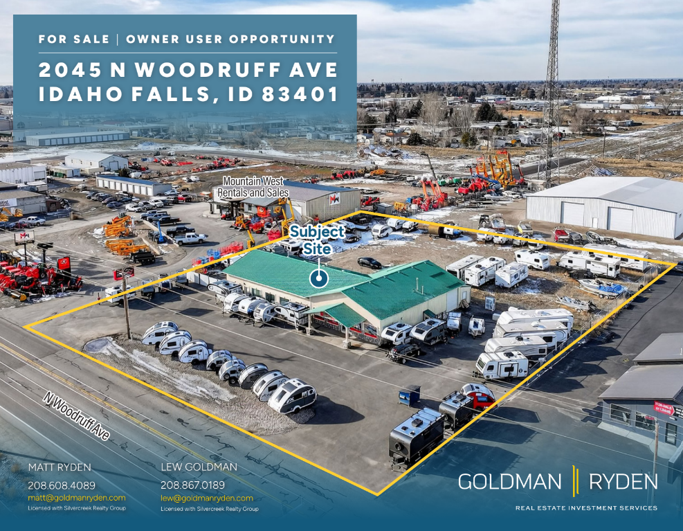 Owner User Opportunity | Idaho Falls | $1,300,000