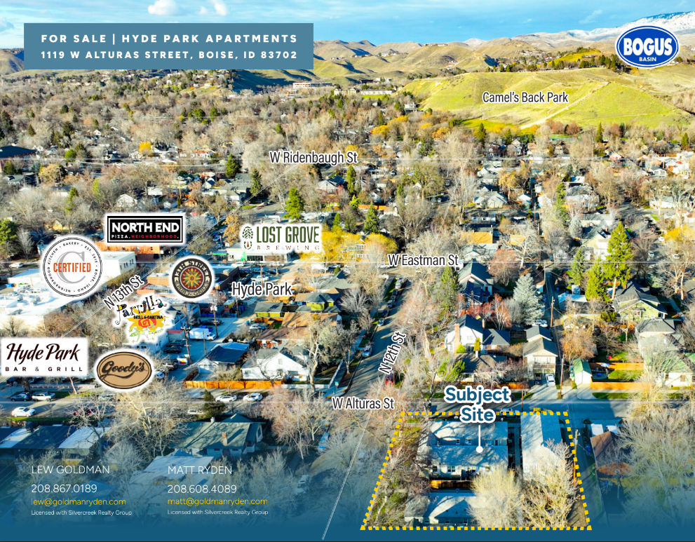 Sold: Hyde Park Apartments | Boise, ID