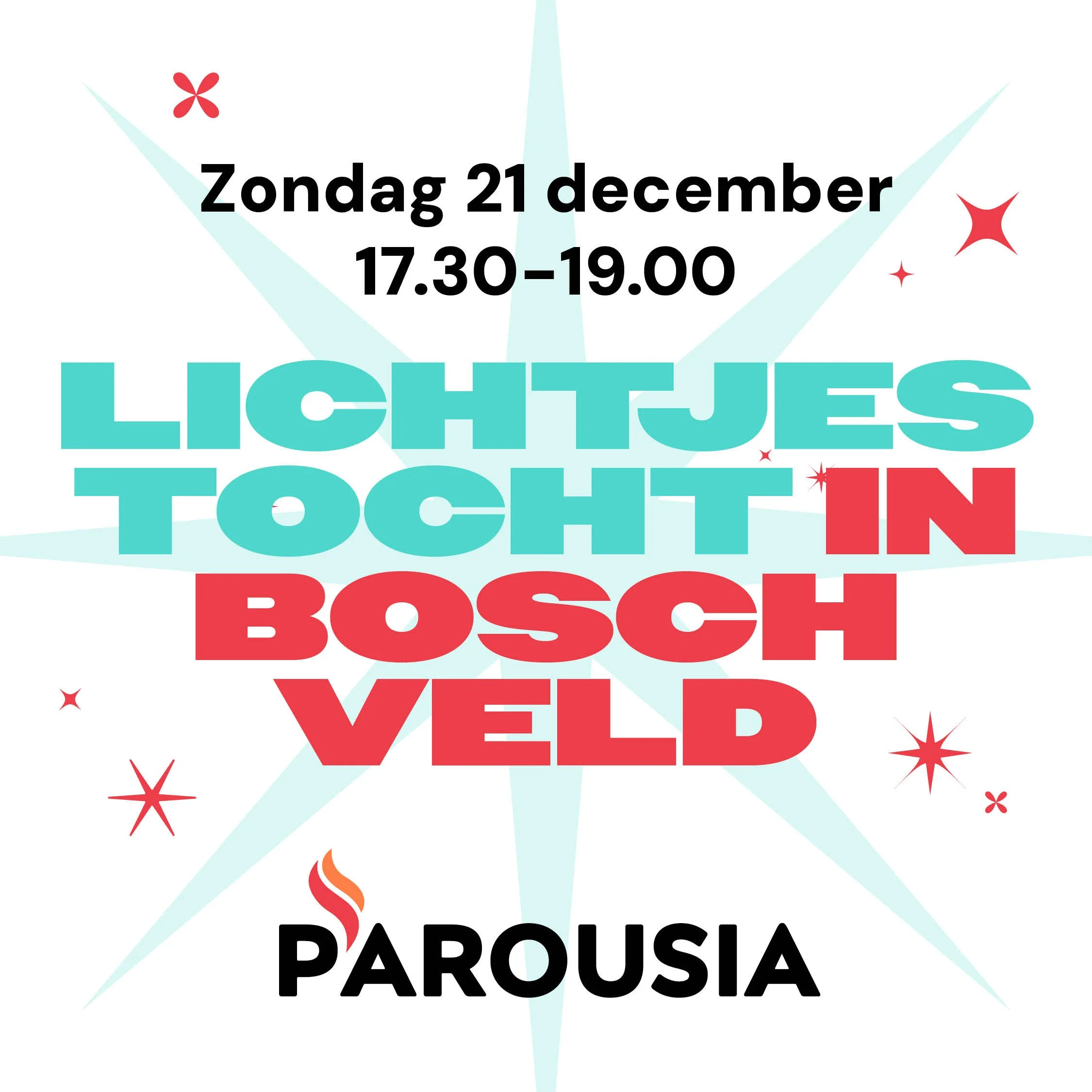 Lichtjestocht laat Boschveld stralen