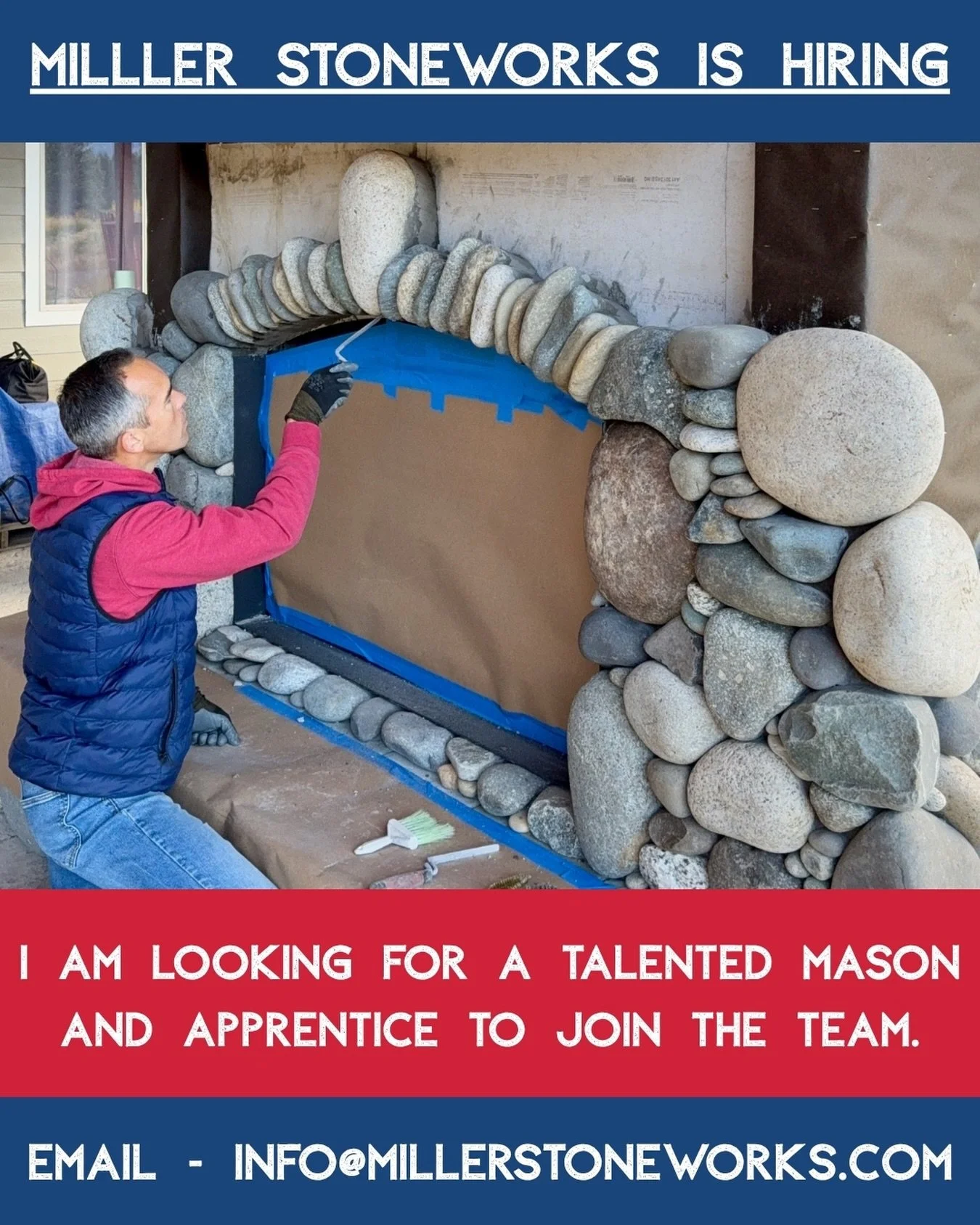 I've gotten some really great responses on just a few days, and will be interviewing next week. To anyone else out there interested in masonry who is looking for work, just know that I am expanding the team with another mason and apprentice position.