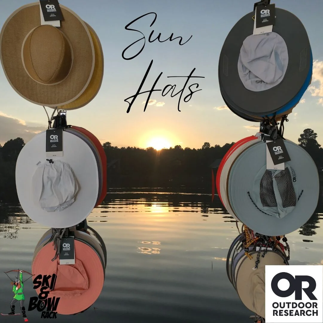 The Outdoor Research sun hats are in stock!  These hats come in many styles and colors, but they all provide UPF protection and are designed to keep you cool during your favorite summer activities! 

#thriveoutside #outdoorresearch #totaloutdoorconne