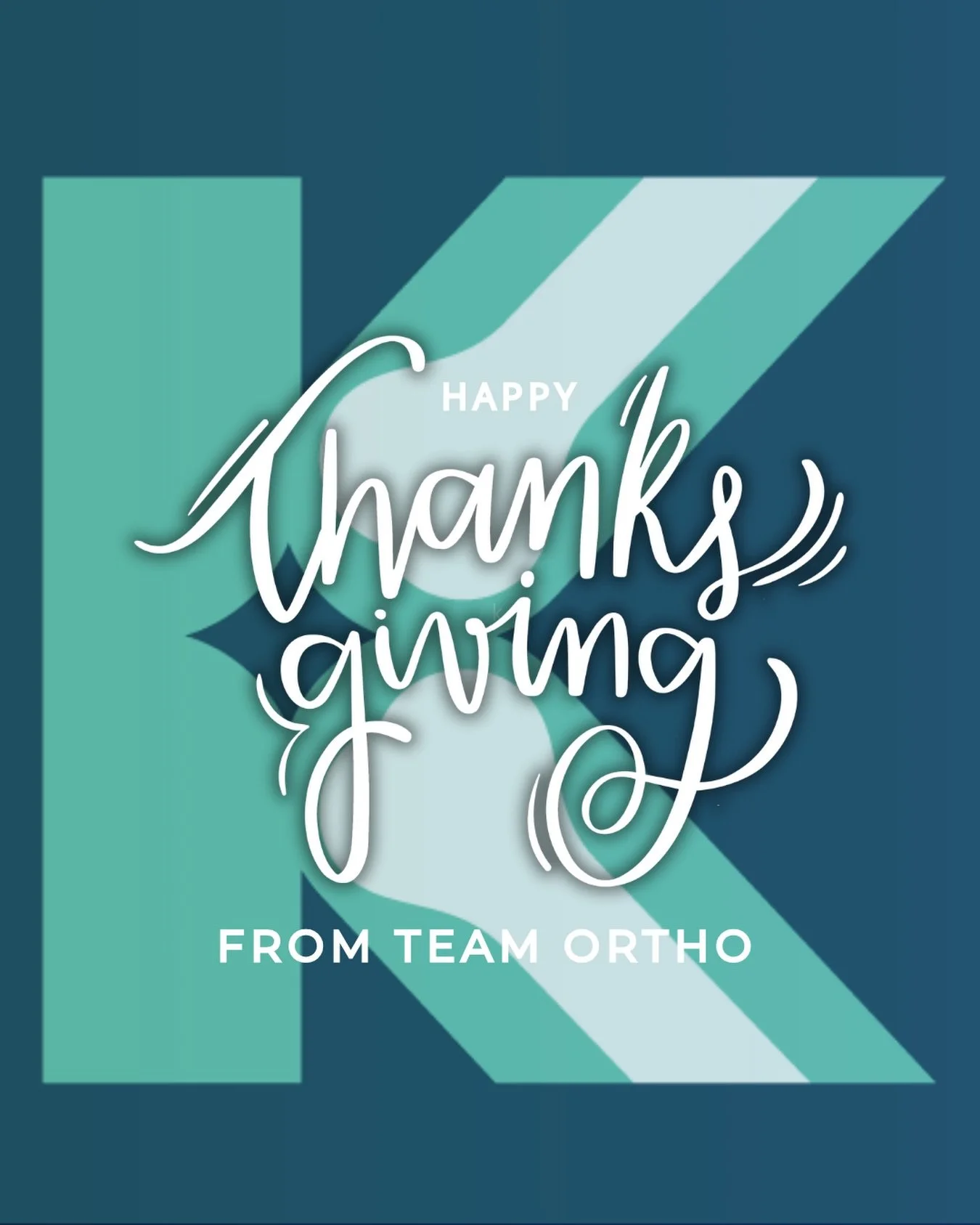 Happy Thanksgiving, everyone! We're thankful for our patients and their families - you're the best! #happythanksgiving❤️ #kidsorthonj #bestpatients #pediatricorthopedics