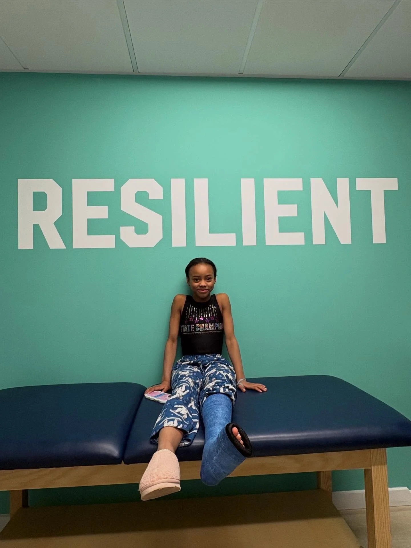 A champion visit for a champion gymnast🏆🤸&zwj;♀️
We were so happy to welcome this state championship gymnast and hear she had a positive experience with our team. Wishing her all the best as she continues to soar! #championcare #kidsorthonj