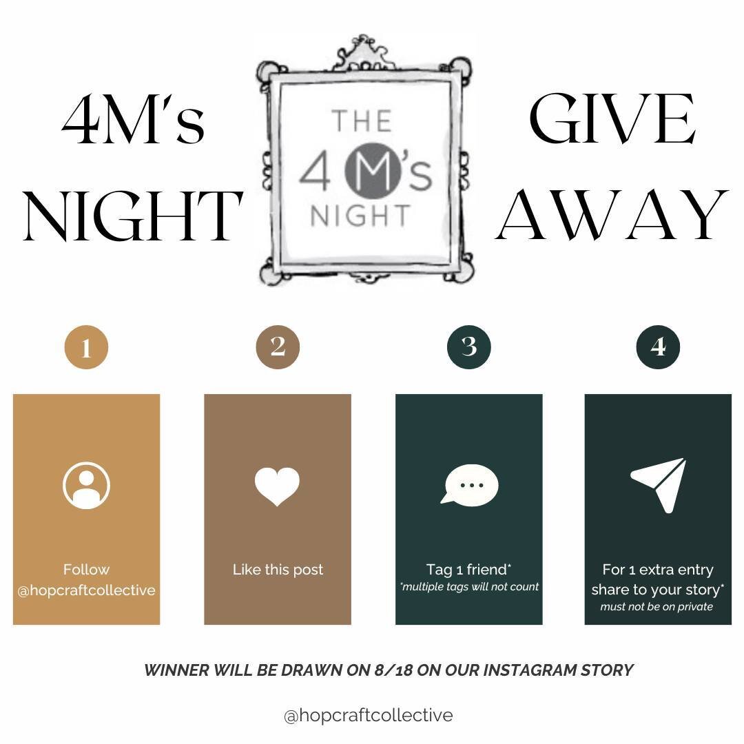 📣 GIVEAWAY TIME! 📣 One lucky winner will win a ticket to our 4M's Night on August 22nd in Downtown Saint Augustine where they'll be treated to...

🍸 Martinis
🔮 Mystic tarot card readings
💆🏻&zwj;♀️ Mini massages
💄 &amp; Makeovers!

❗️GIVEAWAY R