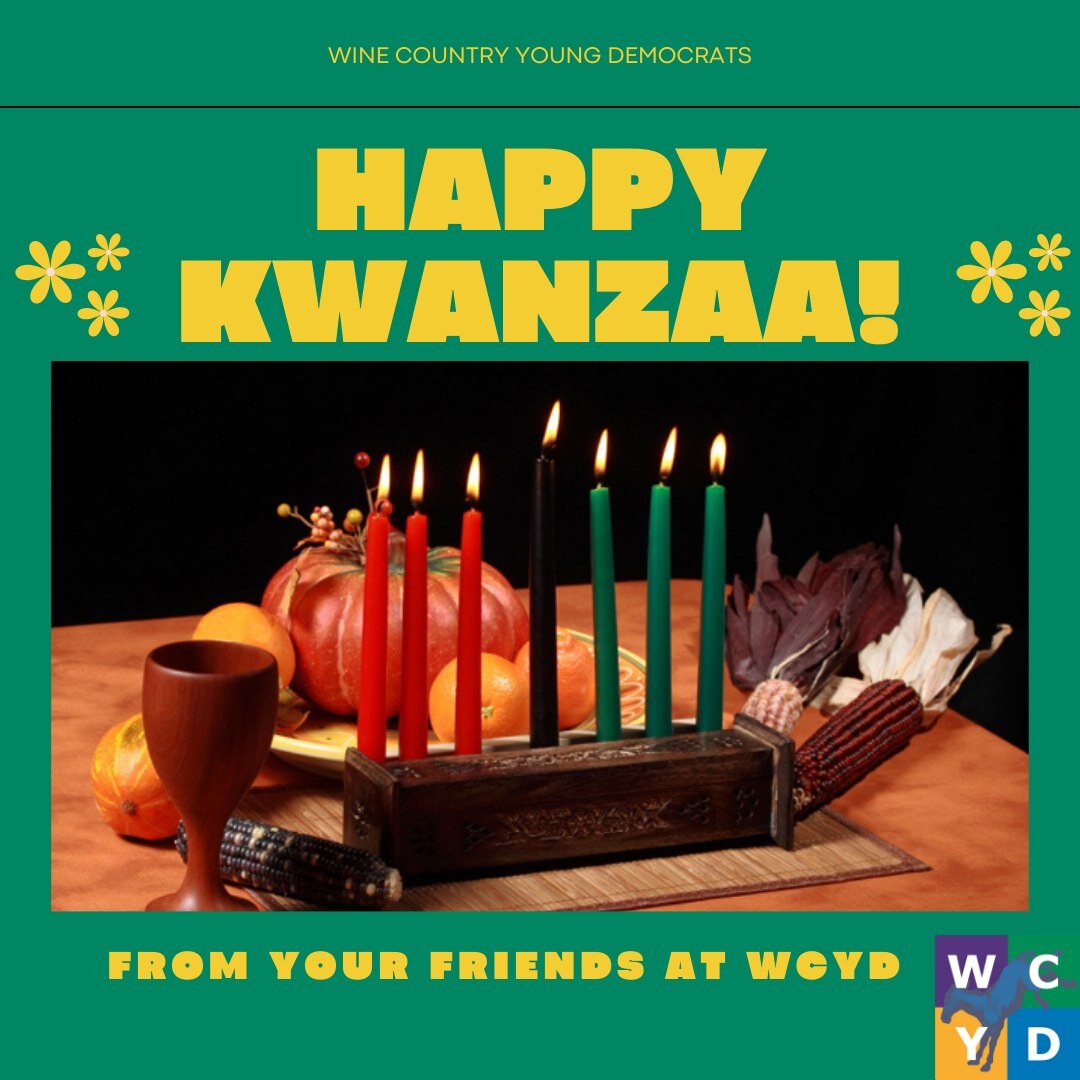 To all those celebrating Kwanzaa, we wish you a merry and joyful holiday! Let us continue to display the seven principles of Kwanzaa as we move into 2024. &quot;I don't think there will ever be a time when the principles of Kwanzaa will not be import