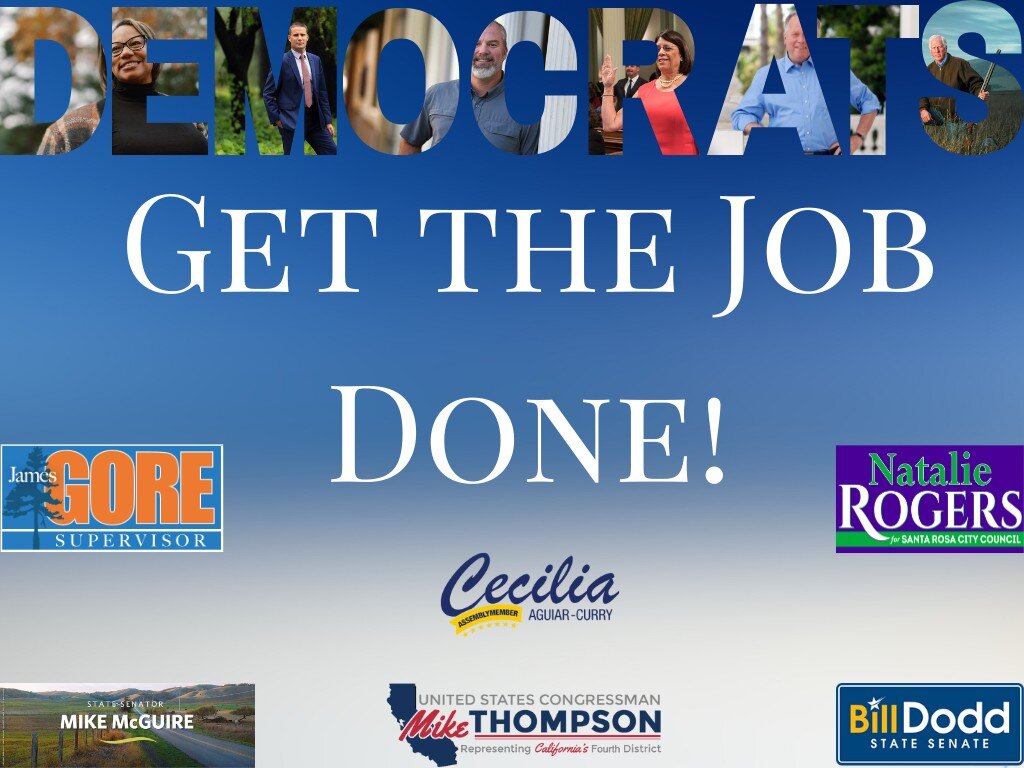 Thank you to our locally elected officials! From City Council to Congress, elected Democrats are helping to improve and strengthen our community. Keep up the hard work!