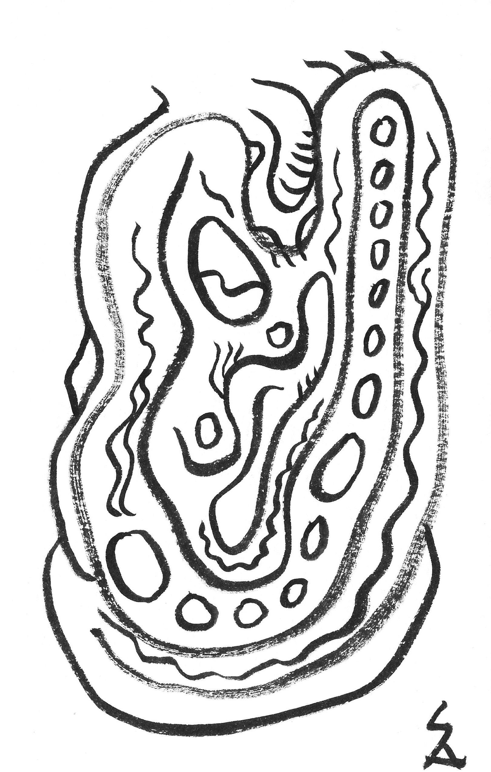 Ink Drawing Series 2 - Dreamy Repetitions