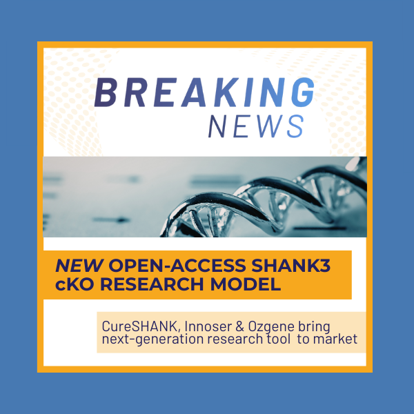 Global Collaboration Launches Streamlined-Access to Shank3 cKO Research Model