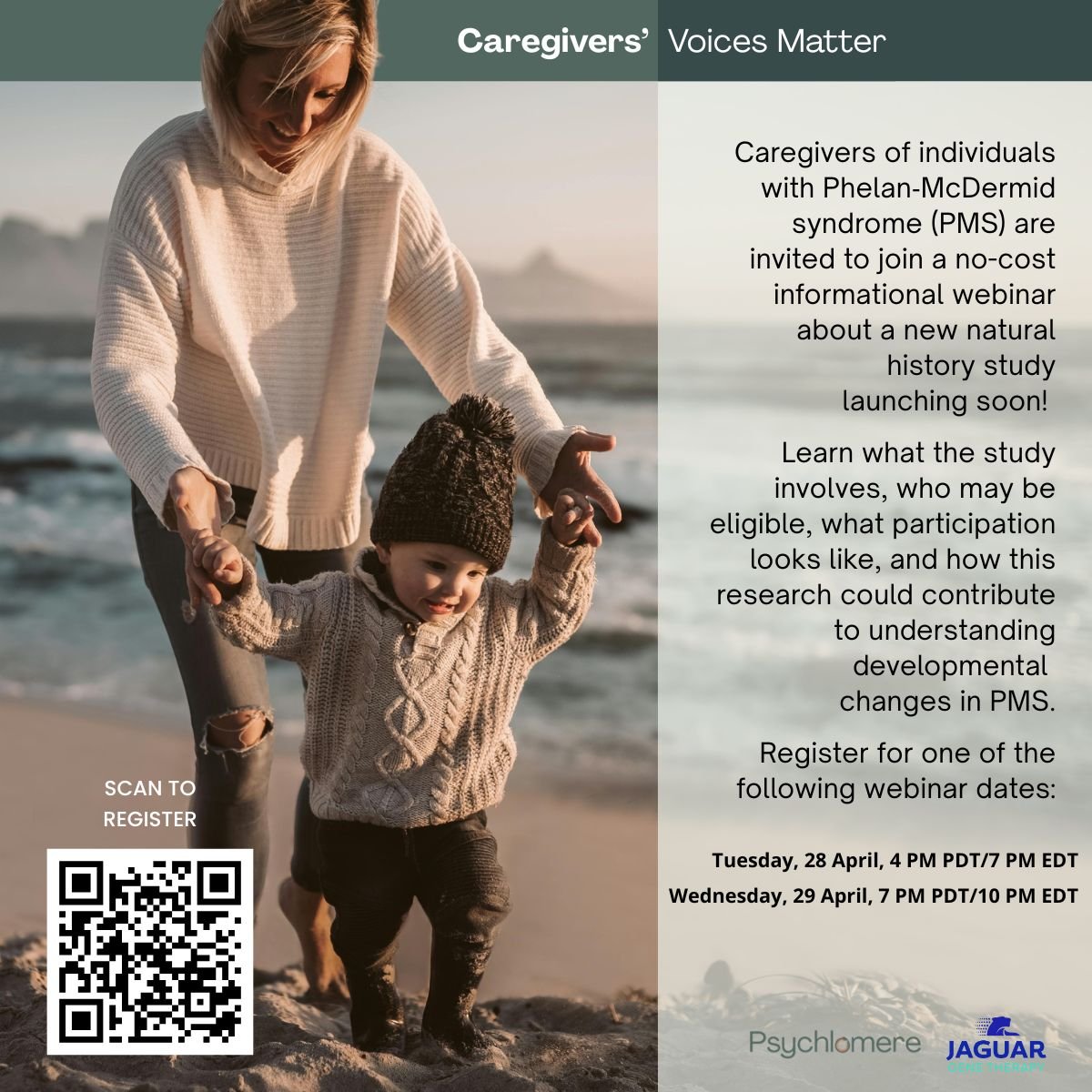Milestone Study: Help Advance research in Phelan-McDermid Syndrome