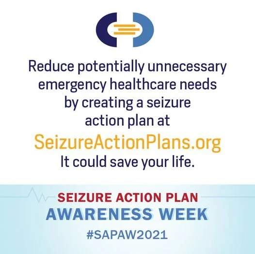 Seizure Action Plan Awareness Week SAPAW2021 CureSHANK Seizure action plan awareness week sapaw2021 cureshank