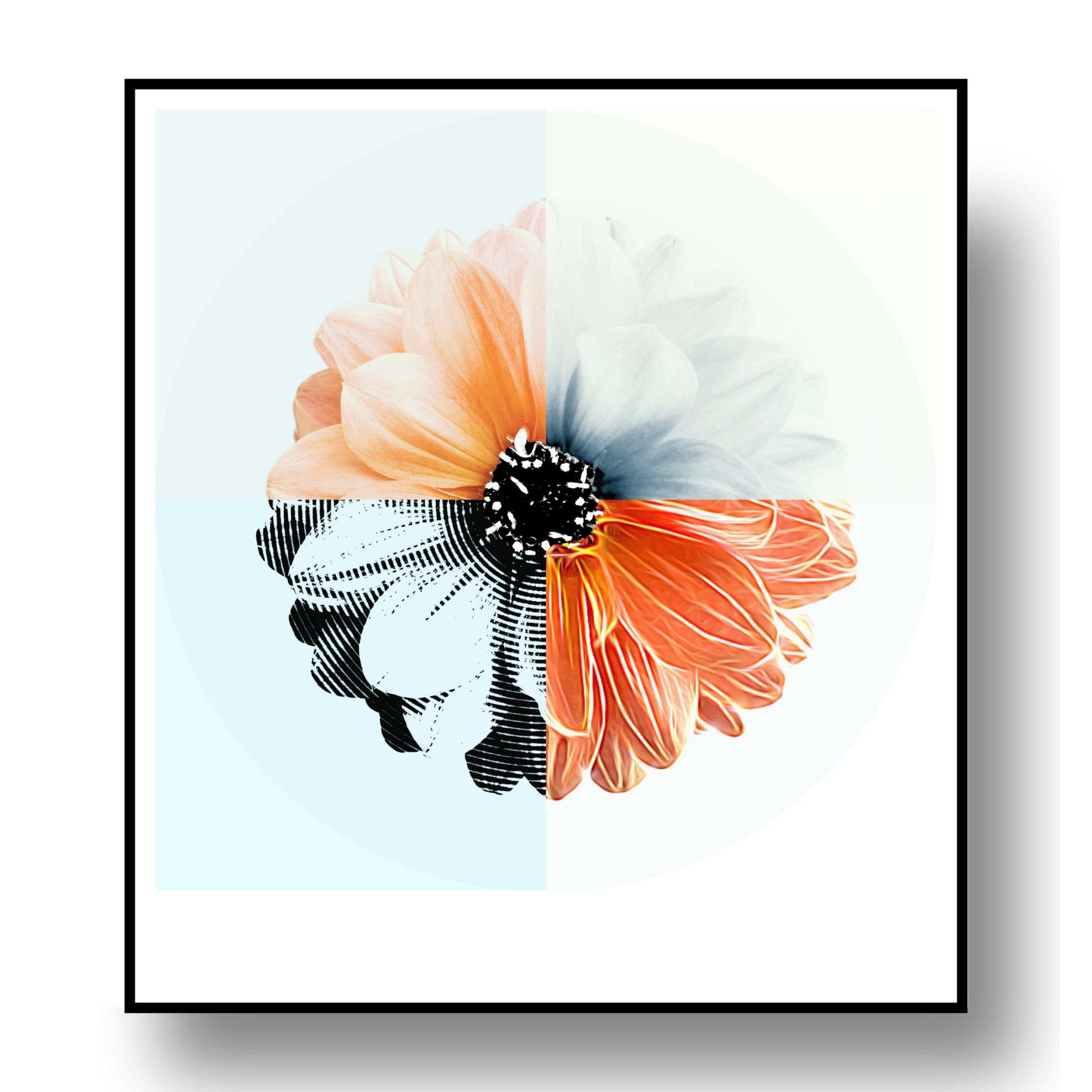"Chroma Study No. 1" 
Archival pigment print on Korean hanji paper
25.25×28 in. (framed) 
$380