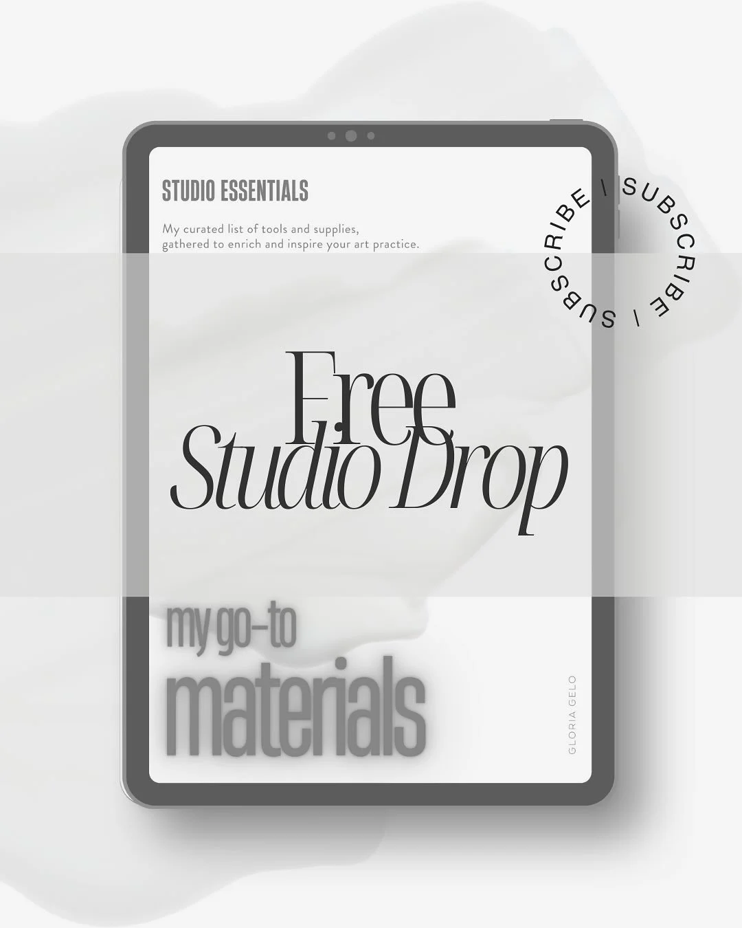 I created the Studio Essentials series to share the tools and practices that keep my creativity alive. Think of them as little glimpses into my studio&mdash;practical, approachable, and ready to inspire.

The first in the series is here: My Go-To Mat