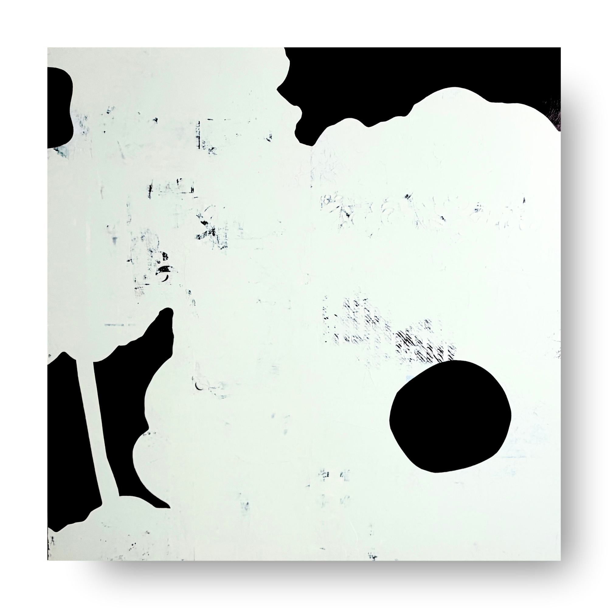 "Modig No. 10" 
Mixed media collage, acrylic on panel
36x36 in. (unframed)
$1,250