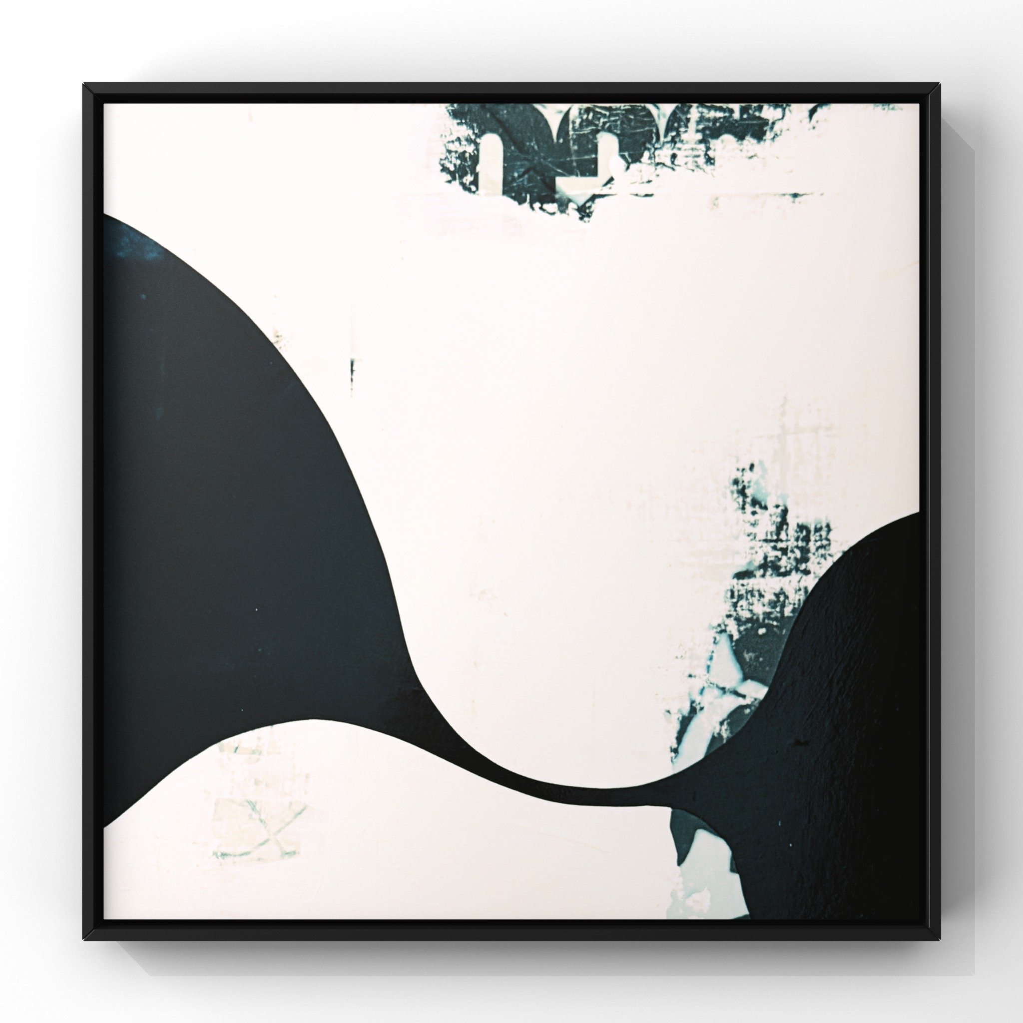 "Lacuna II" 
Mixed media on panel
12"x12"