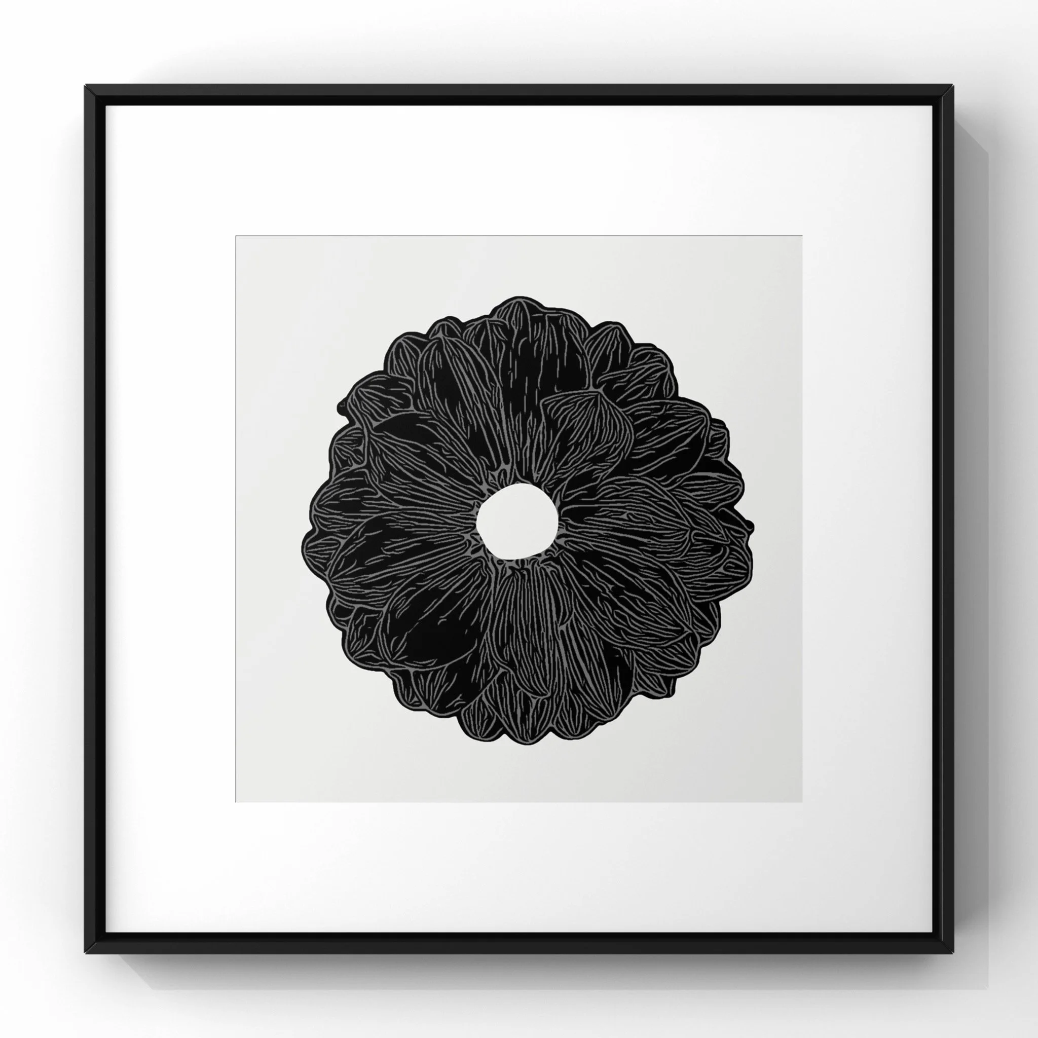 "Modig No. 9" 
Archival pigment print on Korean hanji paper
8×8 in., 12x12 in. (framed)
$125 SOLD