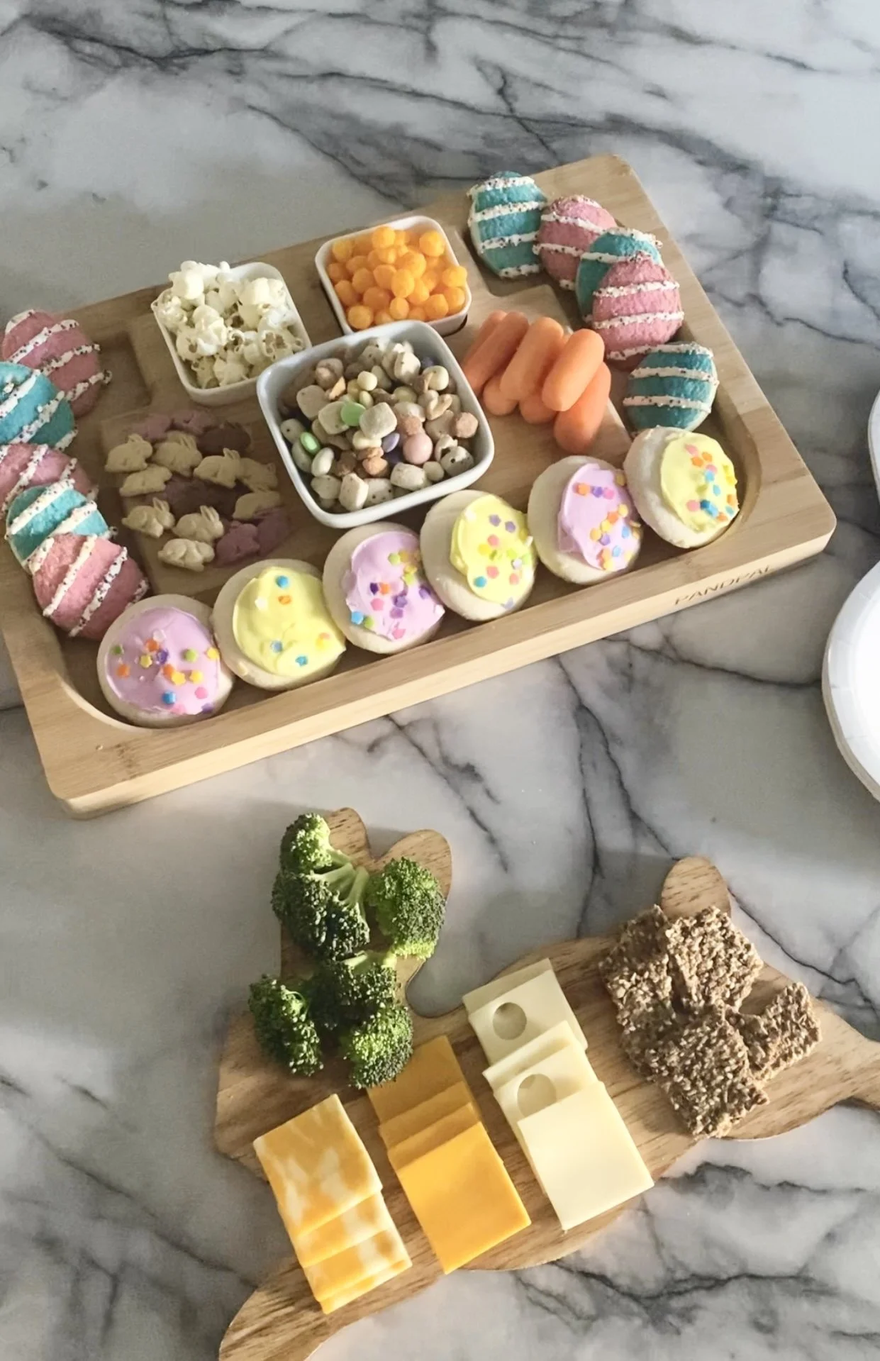 Easter Snack Board for Kids