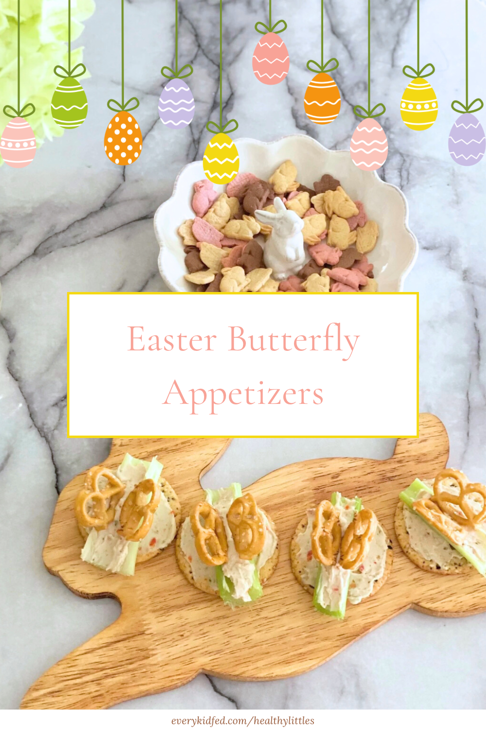 Easter Butterfly Appetizers 