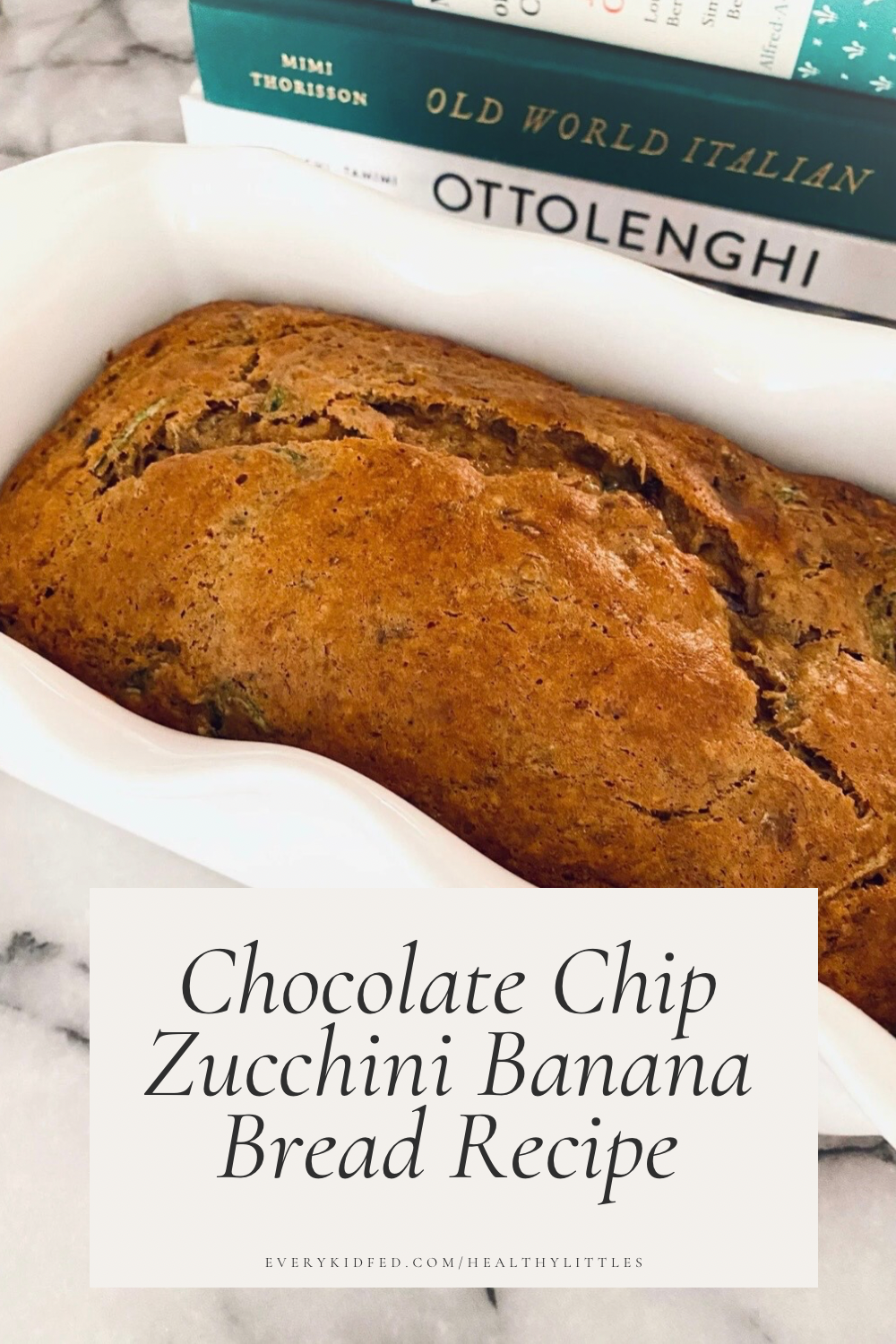 Chocolate Chip Zucchini Banana Bread Recipe