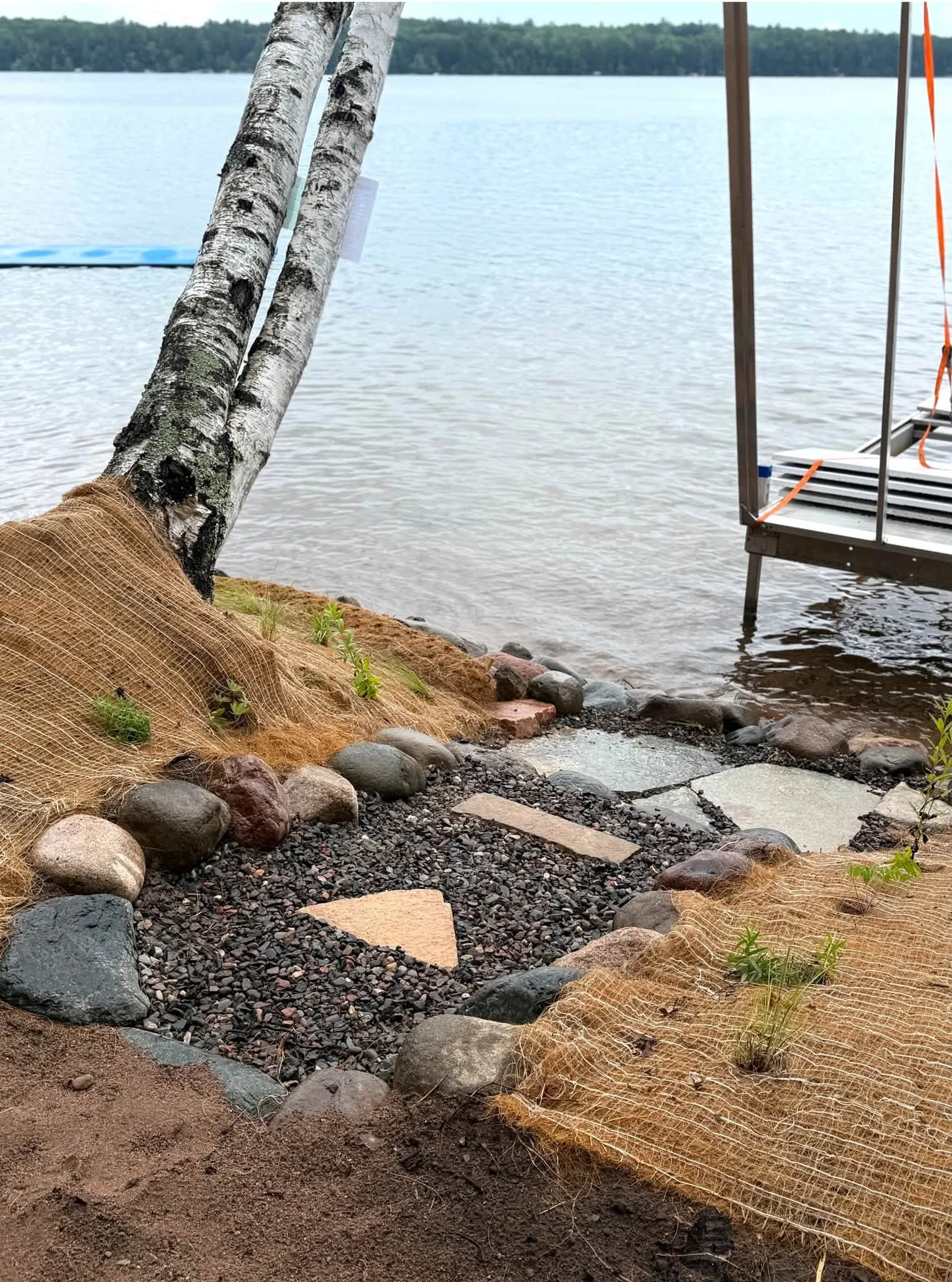 Natural Shoreline Wisconsin Wisconsin Pond Contractors Silt Fence Wisconsin Wisconsin Shoreline Repair Builders Wisconsin Shoreline Builders Near Me Shoreline Services Near Me Waterfront Refresh LLC Shoreline Path Builders Boulder Pathway Docks