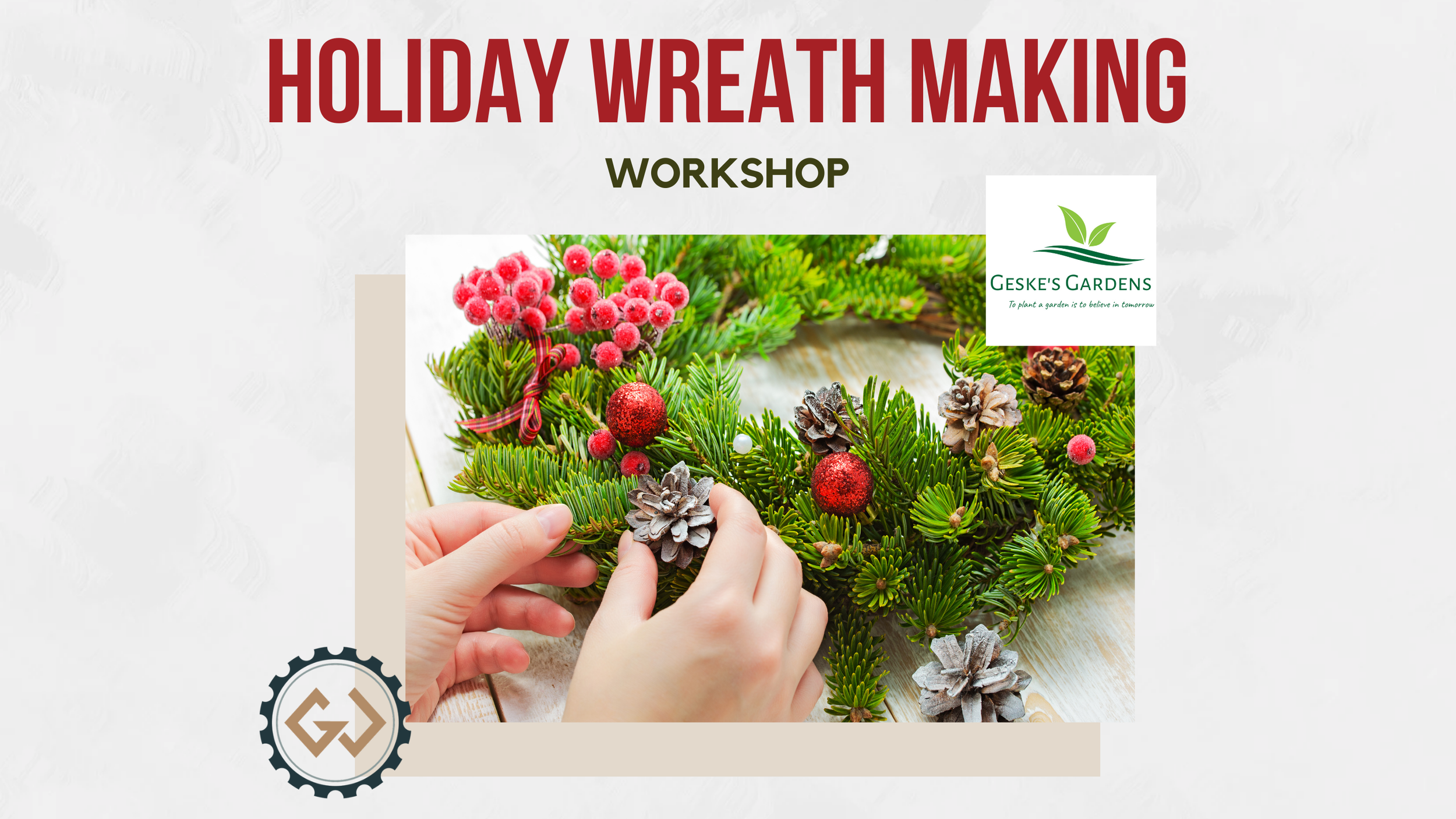 Hops & Holly: Holiday Wreath Making