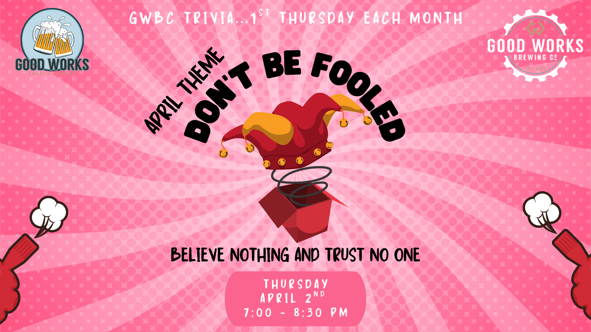 GWBC Trivia Night: Don't Be Fooled