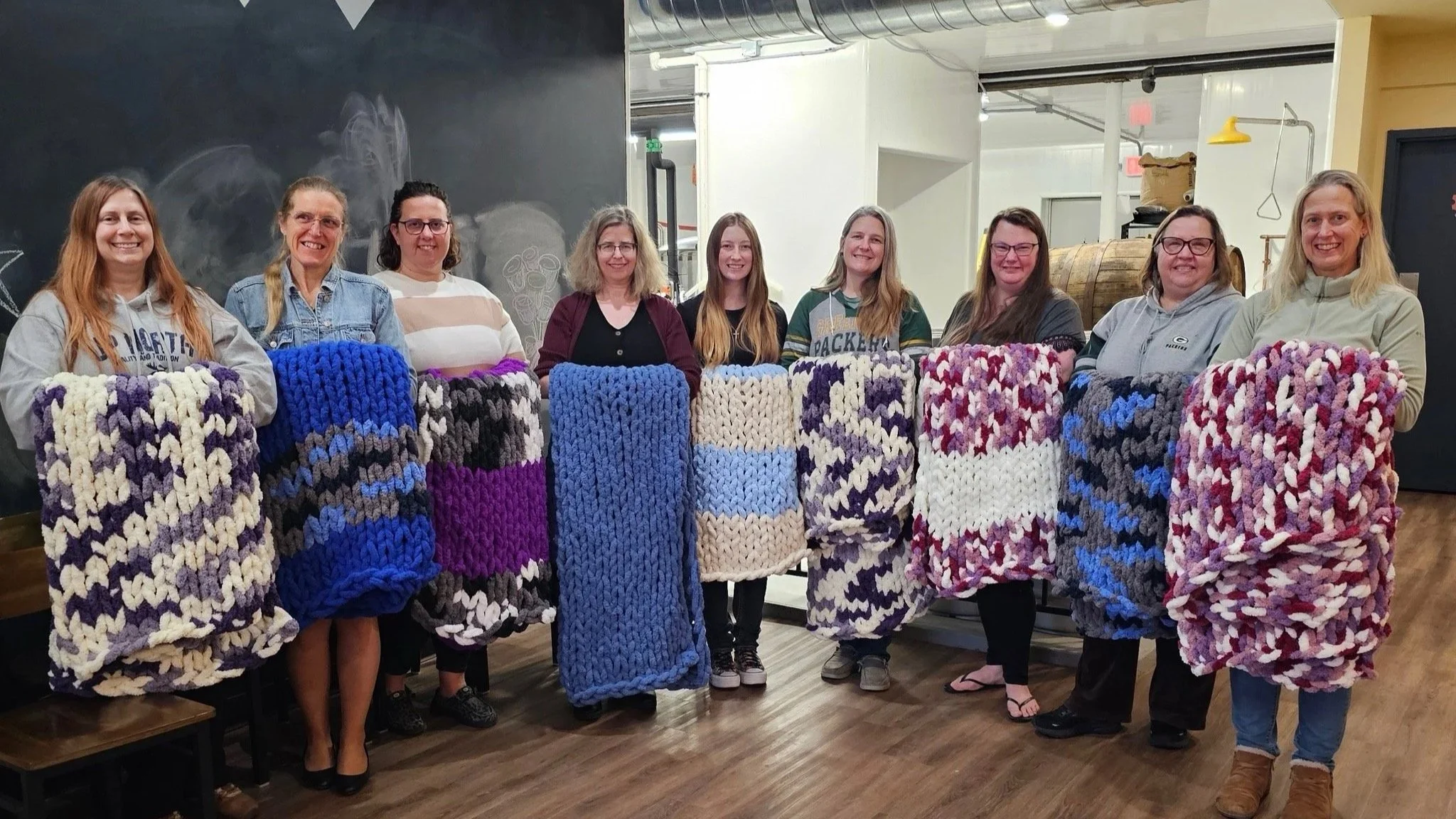 Chunky Knit Blanket Workshop