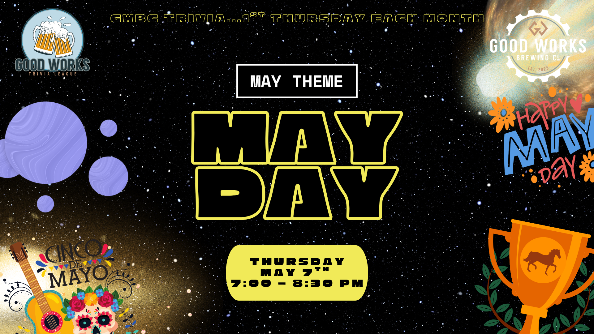 GWBC Trivia Night: May Day