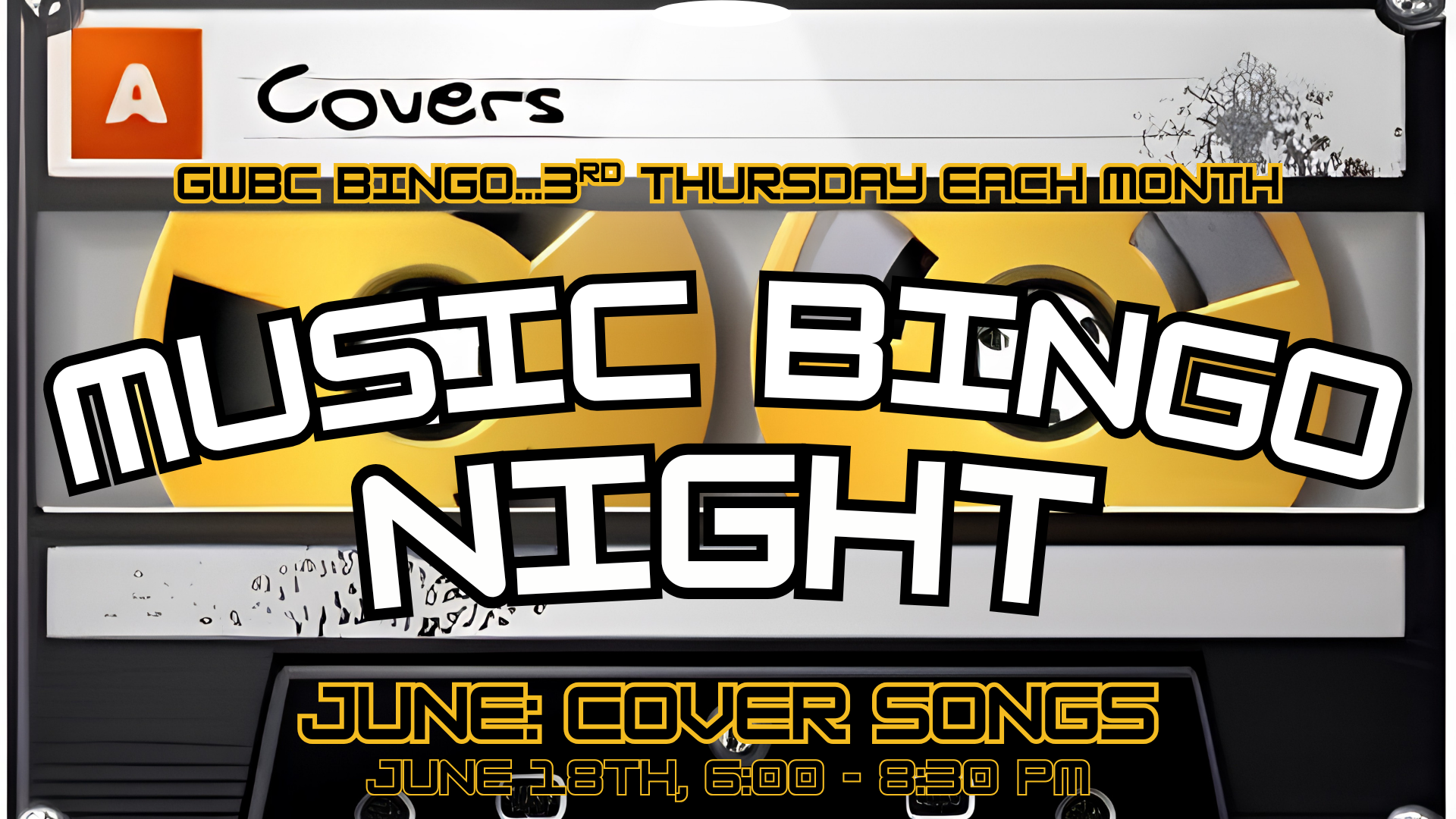 GWBC Music Bingo: Cover Songs