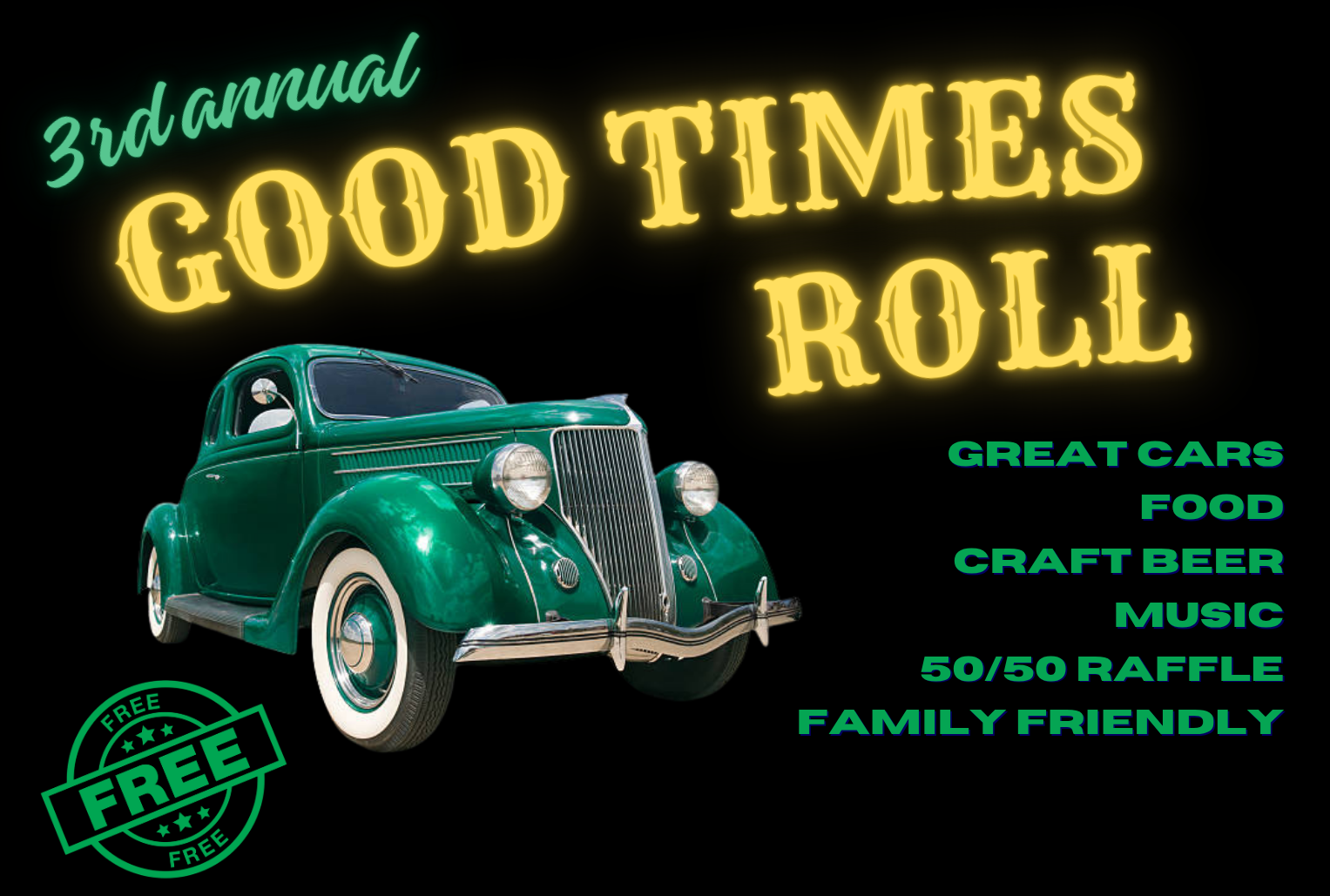 Good Times Roll: Cars for a Cause