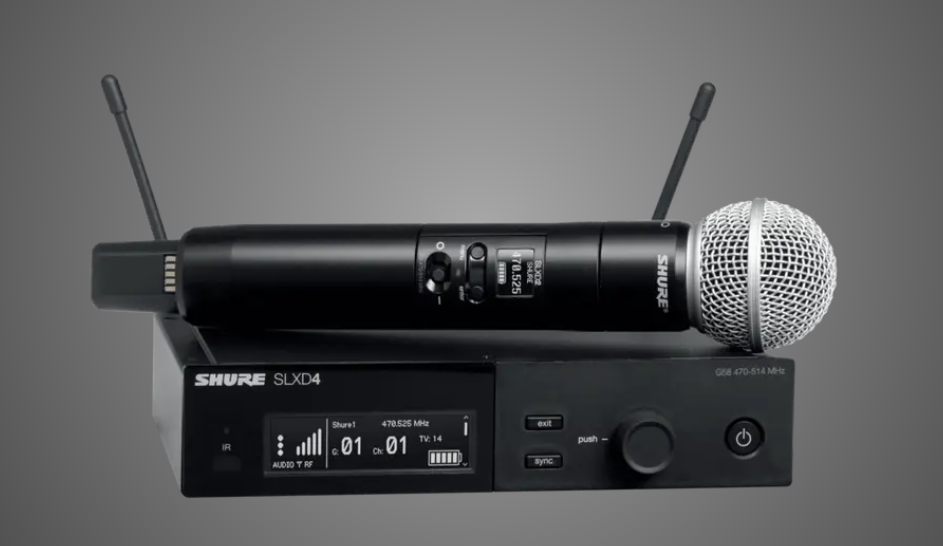 The SHURE SLXD24/SM58-Wireless Excellence