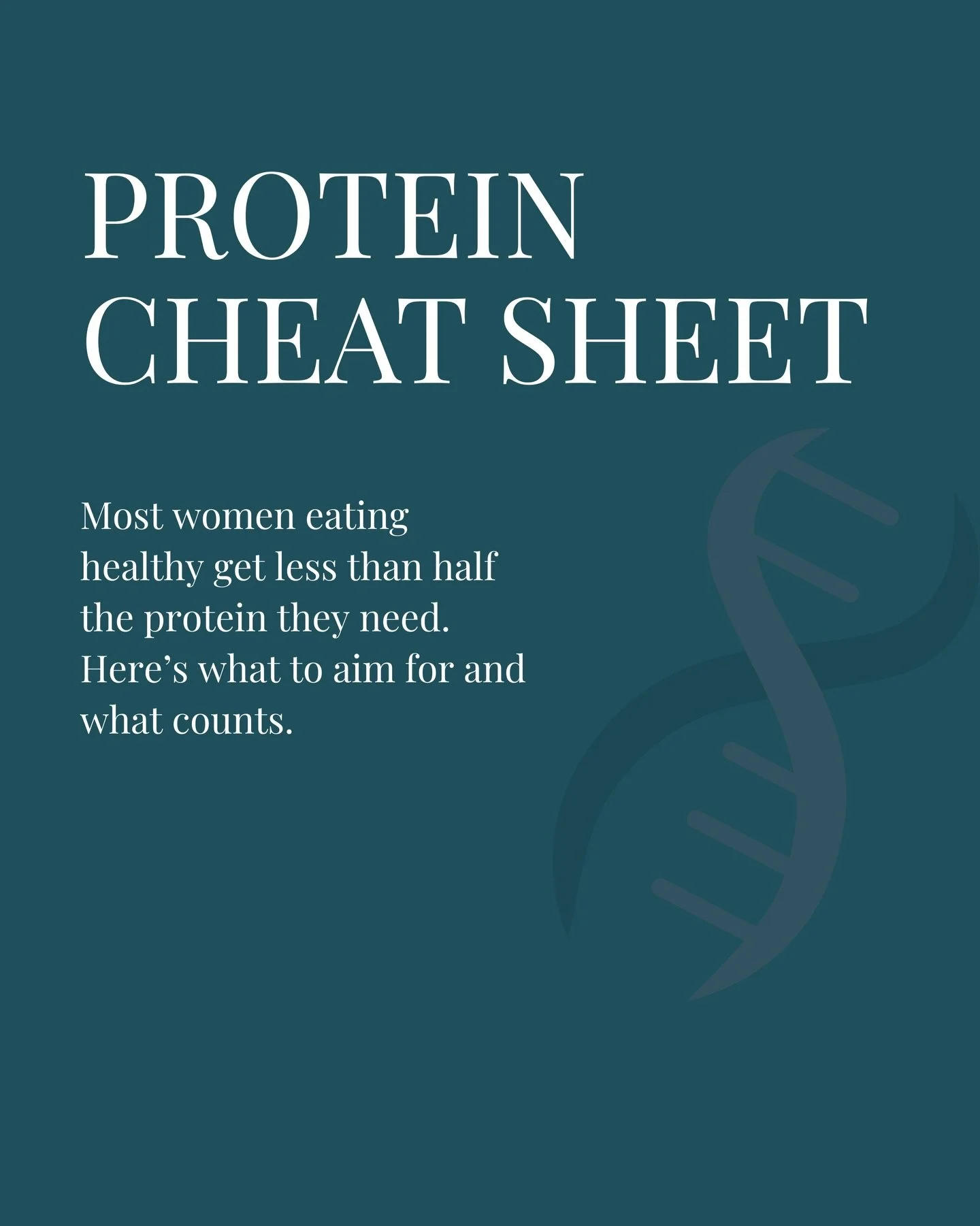 You&rsquo;re not &ldquo;bad at losing weight&rdquo;&hellip; you&rsquo;re just under-fueling your body.

Most women are eating way less protein than they think, then wondering why they&rsquo;re: &bull; always hungry &bull; losing muscle, not fat &bull