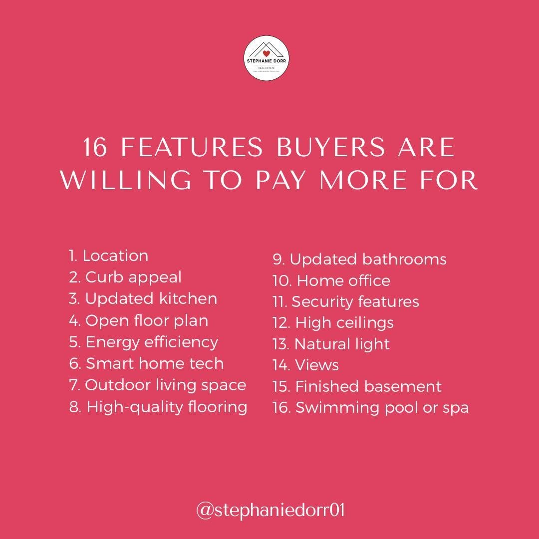 Did you know savvy buyers are ready to invest more in these must-have features? Here are 16 Home Features that steal hearts and add value to your property! 

#SellYourHome #RealEstate #HomeBuyers #PropertyInvestment #HomeSweetHome