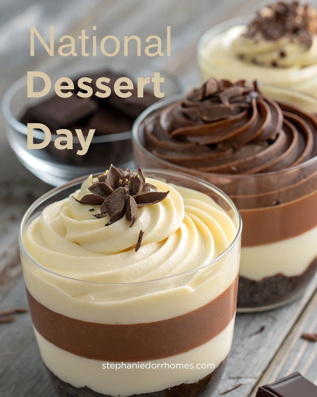 It's National Dessert Day!  What's your favorite dessert?